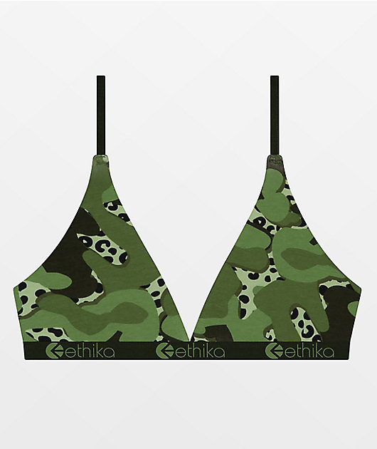 camouflage bralette