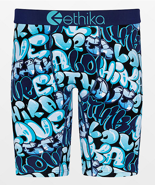 Ethika Underwear Men Ethika Mens Staple Boxer Brief BMR Voltic