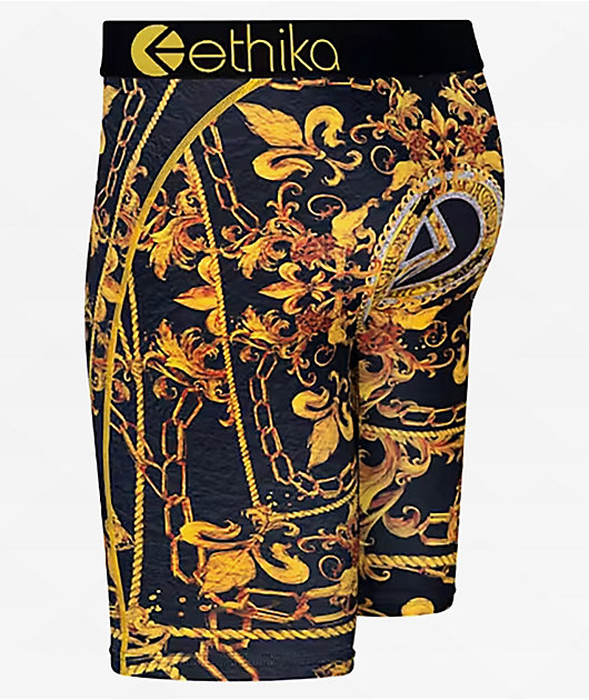 Ethika Luxuriant Black Boxer Briefs