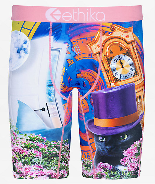 Ethika Jump Cat Boxershorts Für Herren - Bequeme Unterwäsche Mit 4-Wege-Stretch