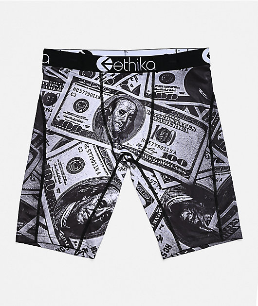(取寄) エシカ メンズ  ethika men Munyun Black/White Ethika Munyun Boxer Briefs | Zumiez