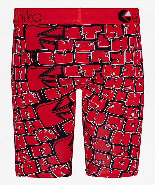 Ethika Offset Scribble Boxer Briefs