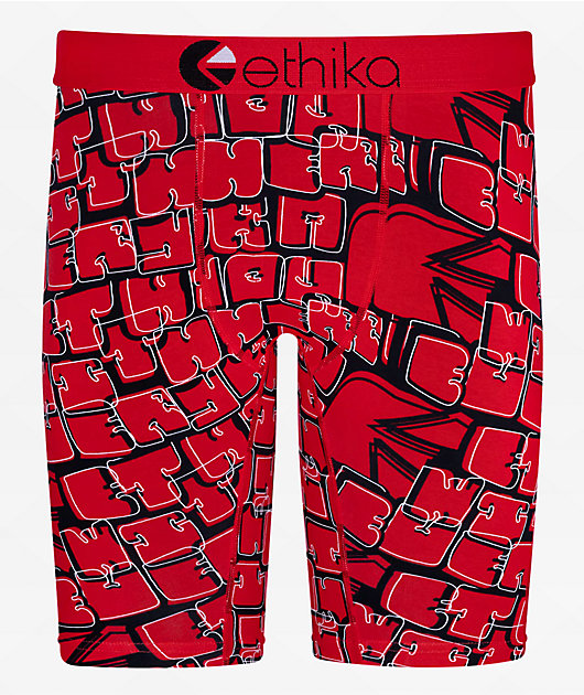 Ethika Offset Scribble Boxer Briefs