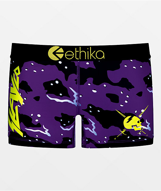 Ethika Purple Haze Boyshort Underwear