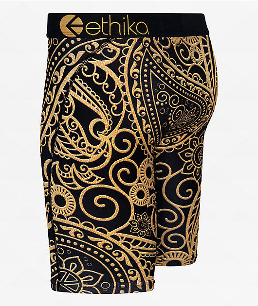 Ethika Royal Bandana Black Boxer Briefs