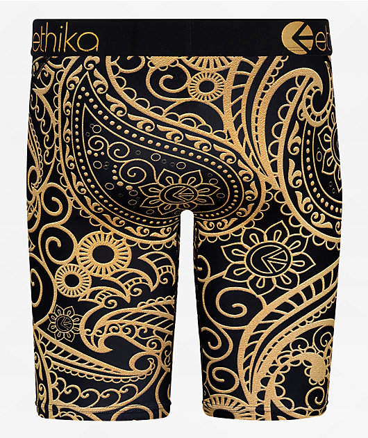 Ethika Royal Bandana Black Boxer Briefs