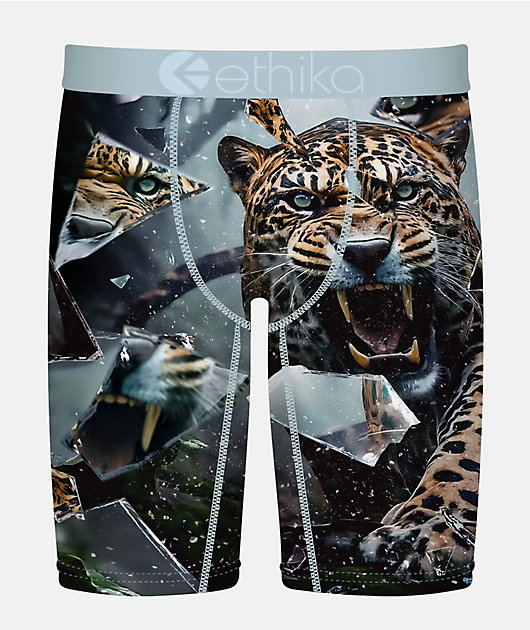 Ethika Shattercat Grey Boxer Briefs