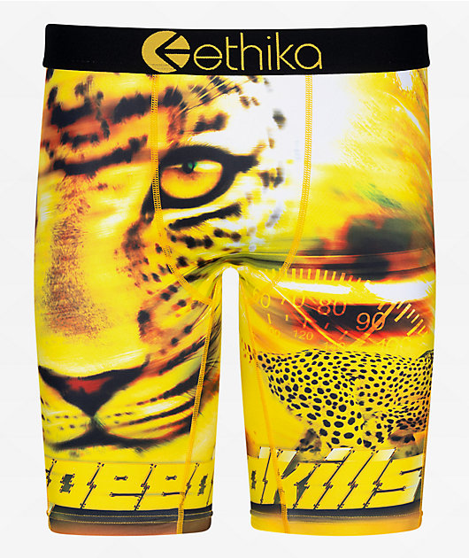 Ethika Speedah Yellow Boxer Briefs
