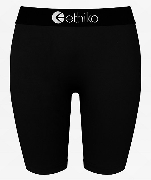 ethika Black Active Shorts