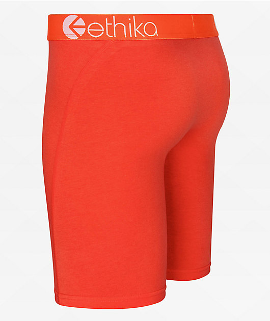 Ethika Sun Burst Orange Boxer Briefs