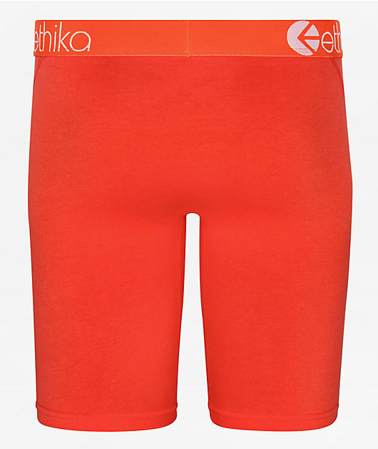 Ethika Sun Burst Orange Boxer Briefs