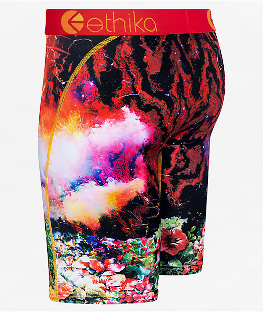 Ethika Tiger Storm Red Boxer Briefs