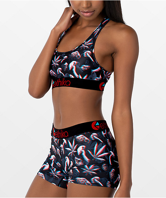 Women's Ethika Trippy Silk Boy Shorts WLUS1627