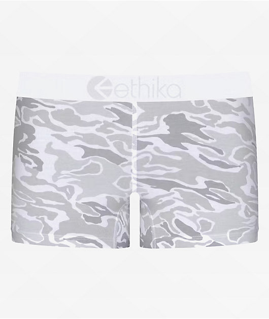 Ethika Whisper Camo Boyshort Underwear