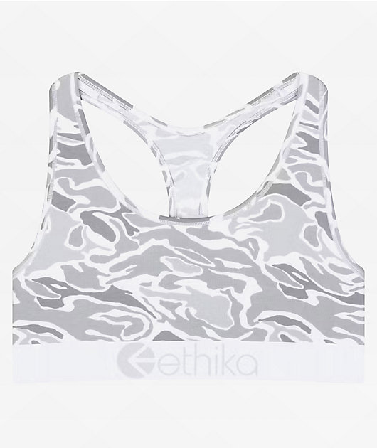 Ethika Whisper Camo Sports Bra