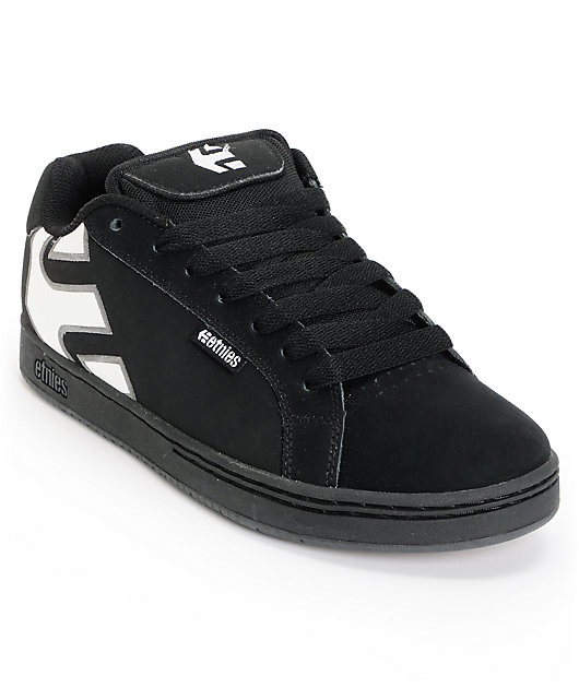 etnies black and white