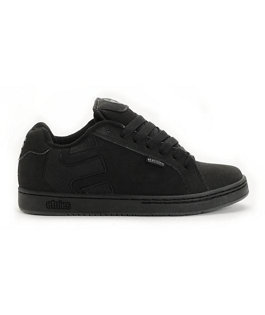 Etnies Fader Vulc 4101000282016 Mens Black Skate Inspired Sneakers Shoes 10