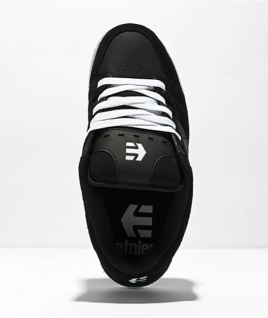 Etnies Faze Black & White Skate Shoes