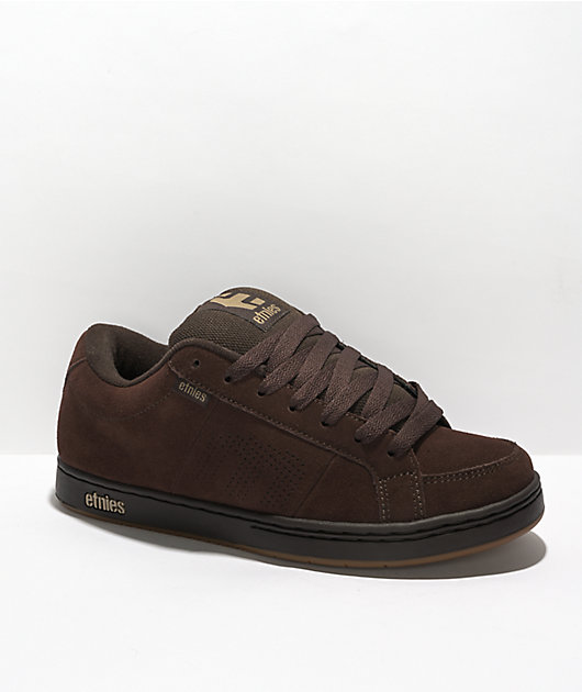 Etnies Kingpin Calzado de skate marrón y negro