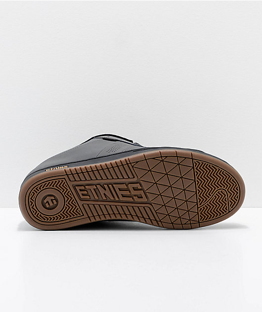 Etnies Kingpin Grey, Black & Gold Skate Shoes