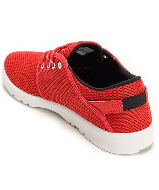 Etnies Scout Red Shoes | Zumiez