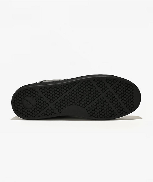 FACT. CNTRL Monkey Black Leather Skate Shoes