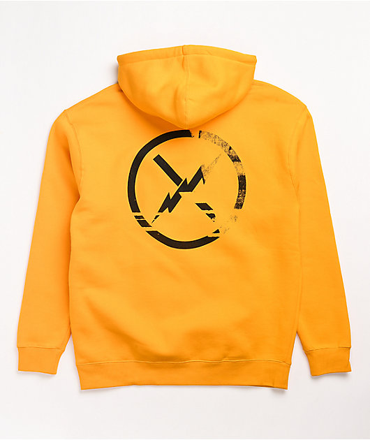 Faded yellow hoodie