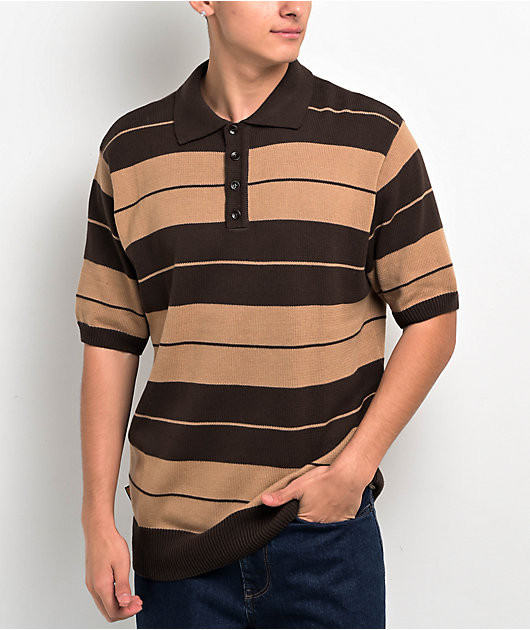 FB County Charlie Brown Tan Polo Shirt Zumiez