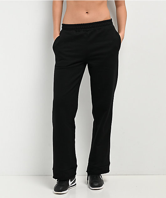 FB County French Terry Black Sweatpants | Zumiez