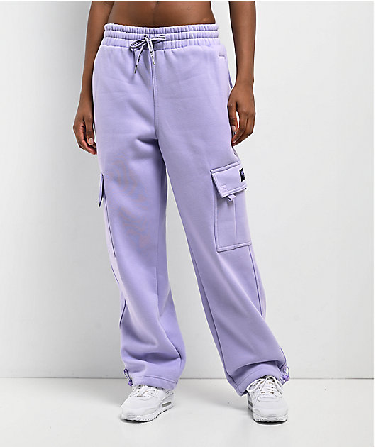 FB County Lavender Cargo Sweatpants Zumiez