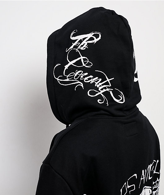 FB County Lifestylez Black Hoodie