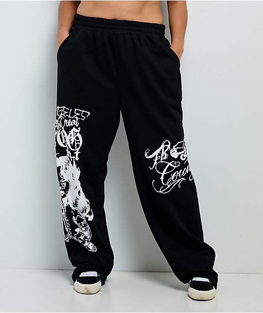 FB County Lifestylez Black Sweatpants