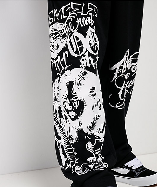 FB County Lifestylez Black Sweatpants