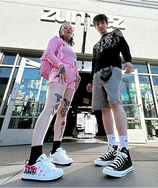 【超お買い得！】 County FB Pink Zumiez | Shorts Track Velour トップス