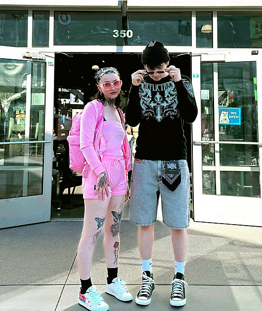 FB County Pink Velour Tube Top | Zumiez