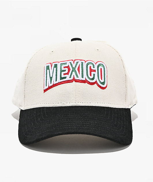 FIFA World Cup Mexico Beige & Black Strapback Hat