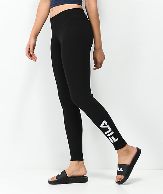 black fila leggings