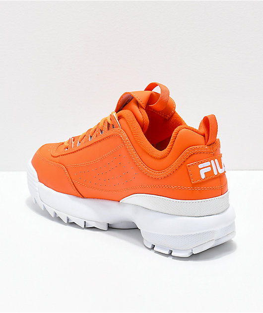 FILA Disruptor II Orange Shoes | Zumiez
