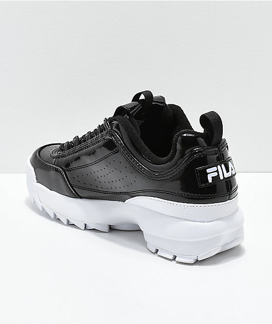 fila patent leather sneakers