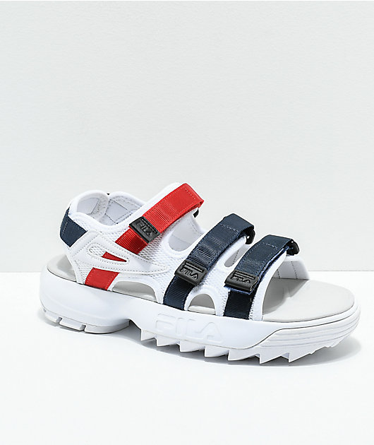 fila chunky sandals