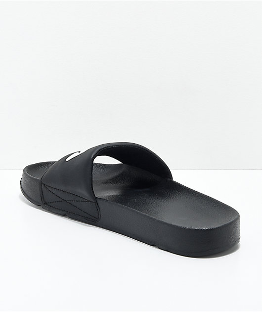fila drifter slides black