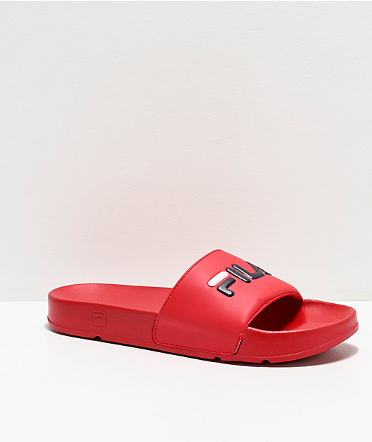 Hong Kong Mathis Vagabundo FILA Drifter sandalias rojas