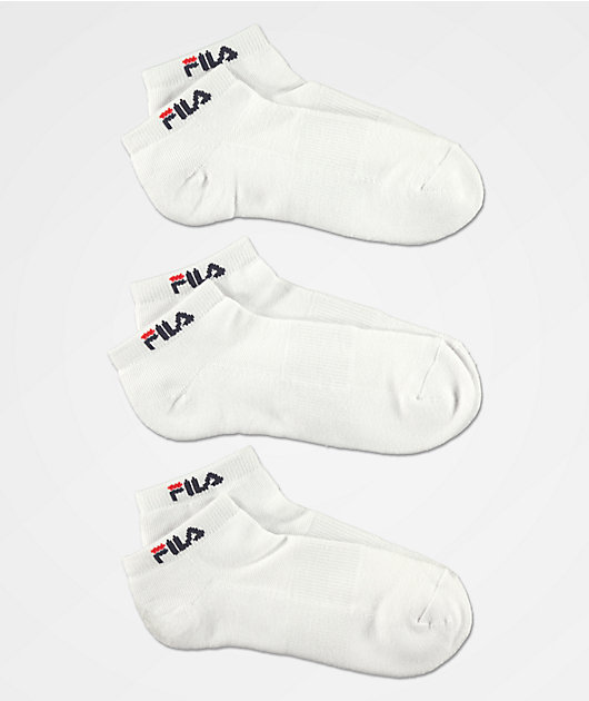 black fila ankle socks