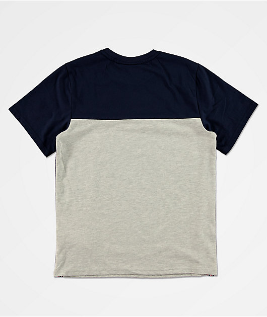 FILA Luca camiseta gris con cinta para niños