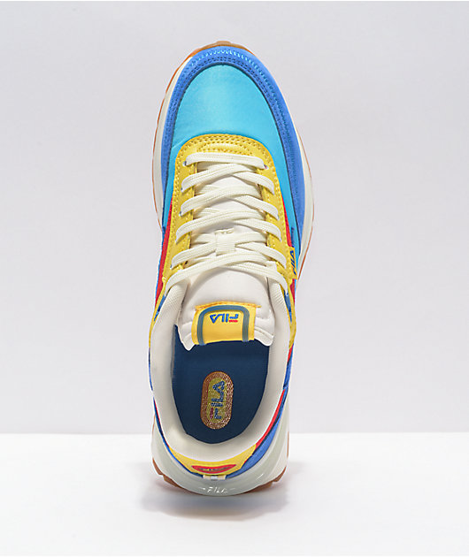 FILA Renno Blue & Red Shoes