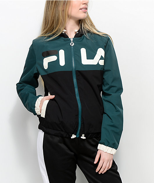 fila jacket green