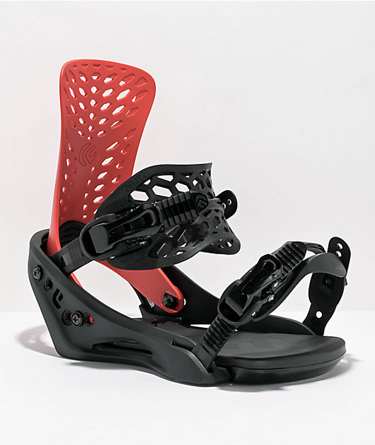 FLUX PR Red Snowboard Bindings | Zumiez