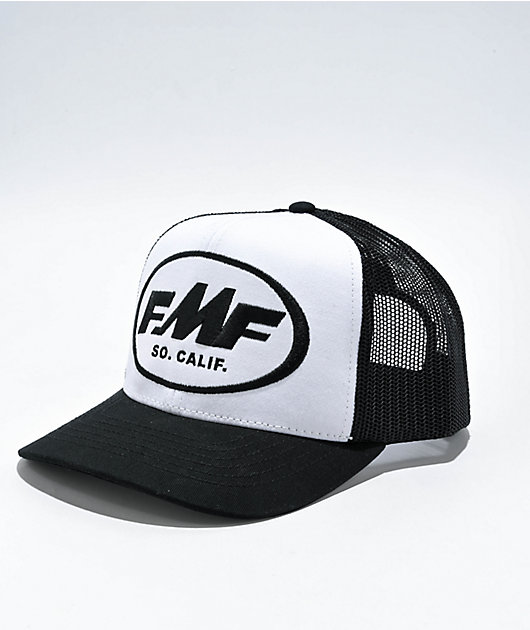 F.B.I. MADRID «NO SLEEP AT ALL» TRUCKER HAT WHITE & BLACK main image 1