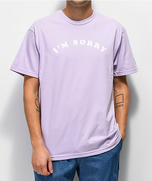 men lavender t shirt