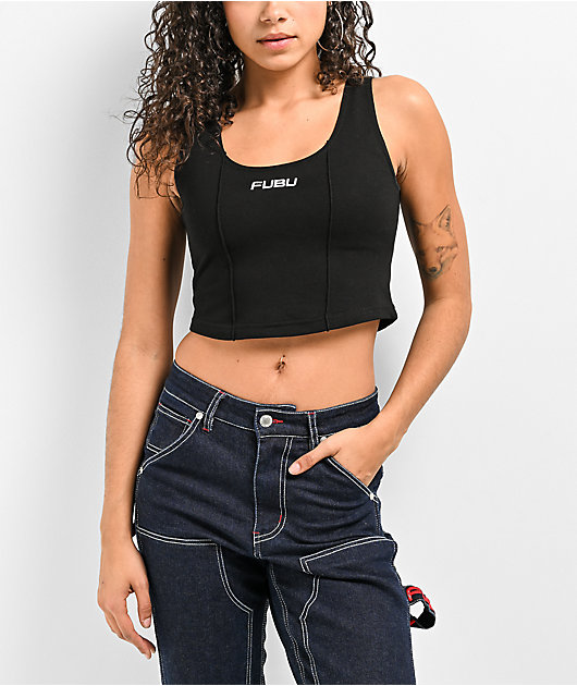 【新品】FUBU TANKTOP / BLACK FUBU Knit Black Tank Top | Zumiez